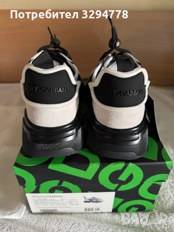 Обувки D&G чисто нови унисекс, снимка 2 - Маратонки - 53165624
