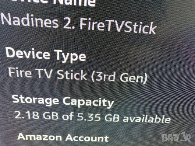 Amazon Fire TV Stick Gen 3, снимка 16 - Друга електроника - 48412476