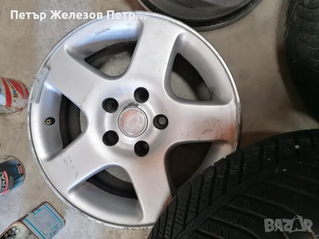 Алуминиеви джанти VW 5 x 112 , 15 Цола Audi Skoda, снимка 6 - Гуми и джанти - 47085273