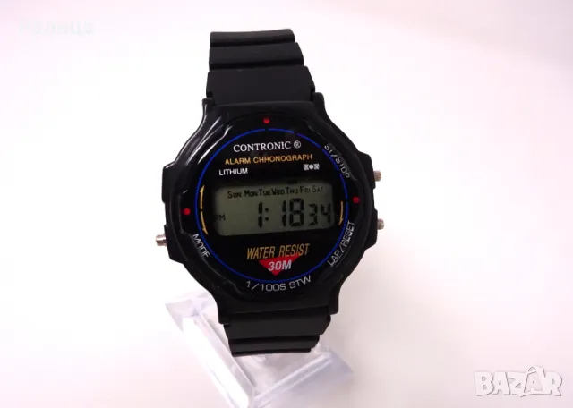 Мъжки кварцов часовник хронограф Contronic с аларма
