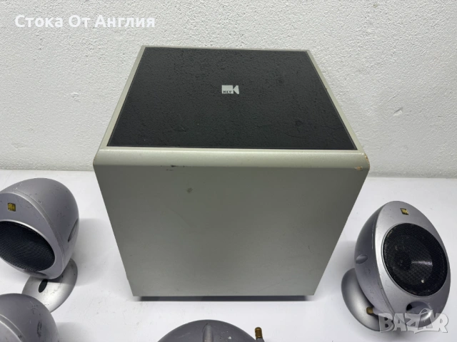 Буфер / субуфер с тонколони - Kef PSW2010/HTS2001, снимка 5 - Тонколони - 53808070