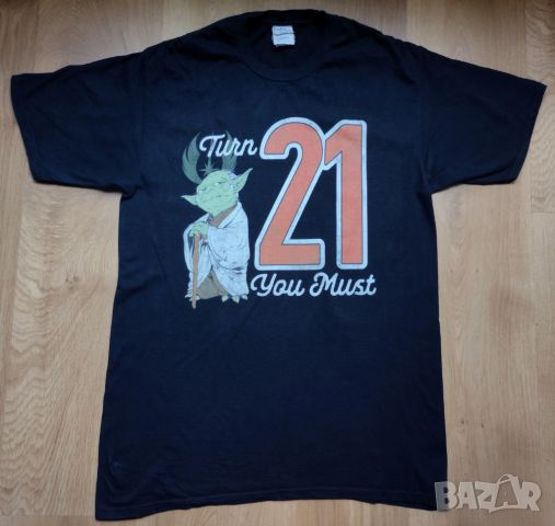Star Wars Yoda 21st Birthday - мъжка тениска