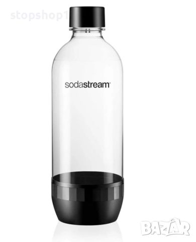 Sodastream 1 L Стандартен комплект бутилки за устройство за газиране на вода, черни, бели, снимка 3 - Аксесоари за кухня - 46744788