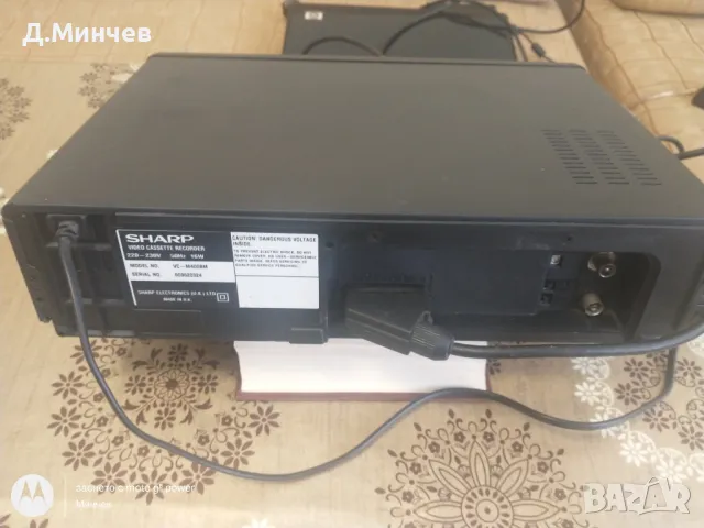 SHARP video cassette recorder, снимка 4 - Плейъри, домашно кино, прожектори - 47427982