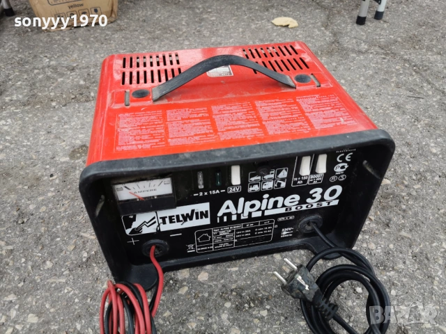 TELWIN ALPINE 30 CHARGER+BOOST-ВНОС SWISS 1104261729, снимка 6 - Аксесоари и консумативи - 54167006