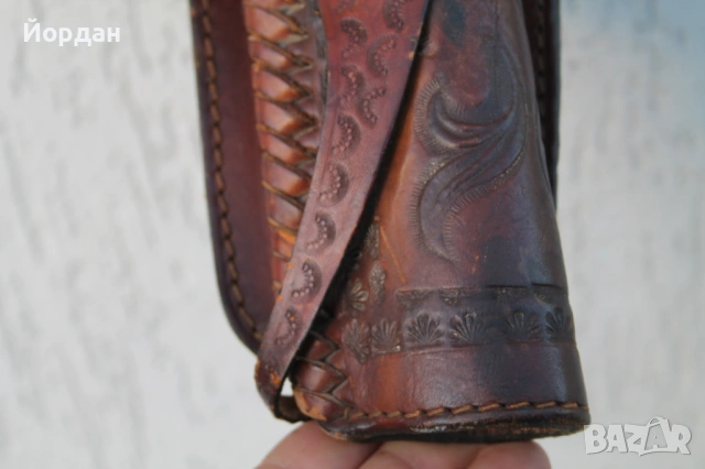 Кобур с колан за Колт Ремингтон Смит Венсон, снимка 8 - Други ценни предмети - 53710893