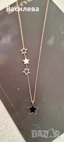 Колие от медицинска стомана, снимка 3 - Колиета, медальони, синджири - 53822759