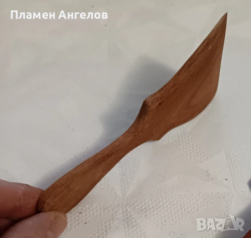 Дървени бъркалки, лопатки, снимка 4 - Прибори за хранене, готвене и сервиране - 53741618