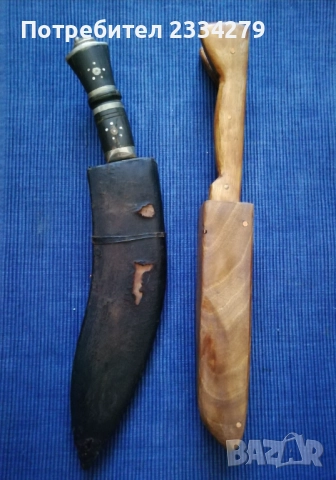 Стари допълнения към мъжка носия: пояс, броеница, чакмак, ножове, реплики пистолети. , снимка 8 - Антикварни и старинни предмети - 48271895