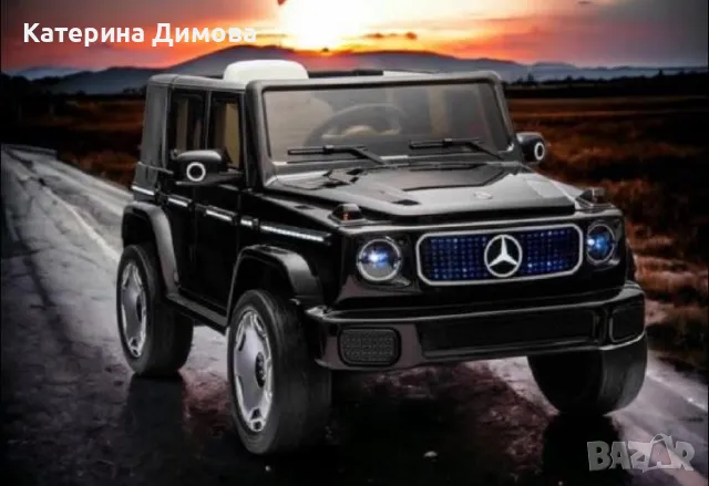 Акумулаторен джип Mercedes , снимка 2 - Детски велосипеди, триколки и коли - 48710081