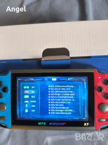 MP5 X7 RETRO HANDHELD CONSOLE , снимка 10 - Други игри и конзоли - 52890829