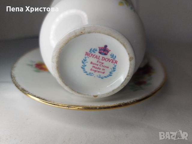 Чаша за чай/кафе от английски костен порцелан, снимка 10 - Чаши - 45031138