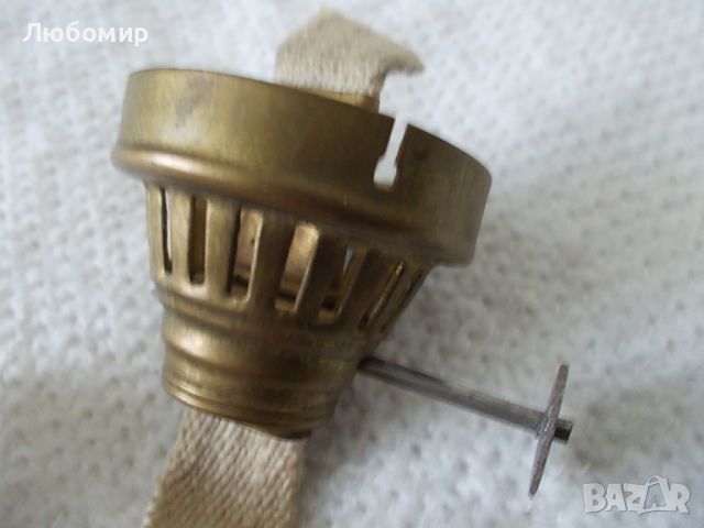 Държател фитил газена лампа - №2, снимка 2 - Антикварни и старинни предмети - 45583226