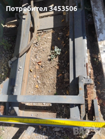 Немска Мачта за мотокар къса, снимка 2 - Резервни части за машини - 53922632