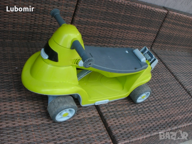 Детски ръчно управляем мотор с 4 колела - за деца от 2 до 4 год !, снимка 2 - Детски велосипеди, триколки и коли - 53996066