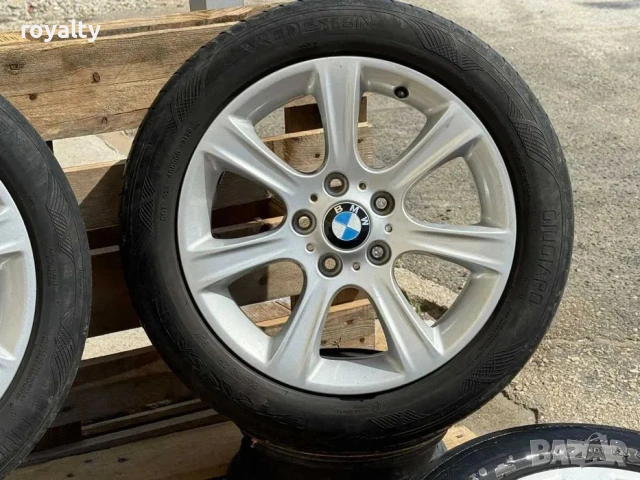 5х120 17 Цола Джанти BMW e46 E90 X1 X3 5x120 Ет 37 J 7.5 Централен отвор 72.6 Без криво и заварки Це, снимка 2 - Аксесоари и консумативи - 54010675