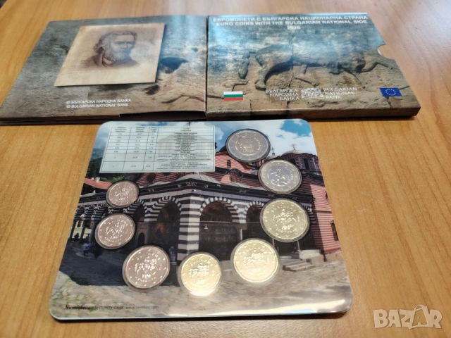 БНБ сет евро-монети, снимка 2 - Нумизматика и бонистика - 53467924