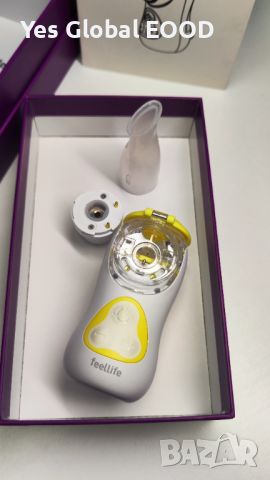 FEELLIFE Тих инхалатор за бебета,деца и възрастниРегулируема мъгла, включени 2 пулверизаторни мембра, снимка 8 - Други - 46308699