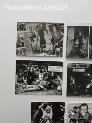 ЛОТ картички на метъл групи (лот 7), снимка 5 - Колекции - 49879958