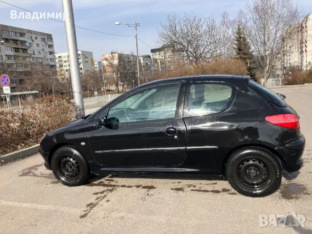 Peugeot 206 1.9 D 2000 г., снимка 9 - Автомобили и джипове - 49161837