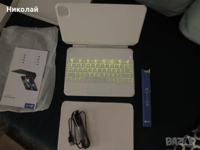 Калъф с клавиатура nimin за iPad Pro 11, снимка 2 - Таблети - 48665284