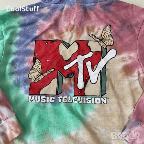 Блуза с Качулка Суитшърт Унисекс MTV Feel The Music Размер M, снимка 6 - Блузи - 53848620