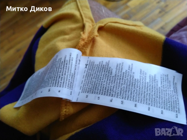 Адидас горно размер ХХЛ оранжево виолетово дълъг ръкав отличен, снимка 8 - Спортни дрехи, екипи - 51552800