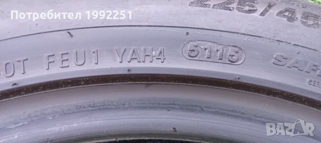 4бр летни гуми 225/45R17. Kumho Ecsta HS51. DOT 5115. 5mm дълбочина на шарката. Цената е за 4бр. Вно, снимка 2 - Гуми и джанти - 46449601