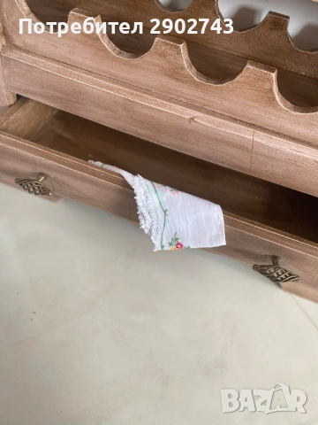 Дървена поставка за вино!, снимка 7 - Антикварни и старинни предмети - 53719465