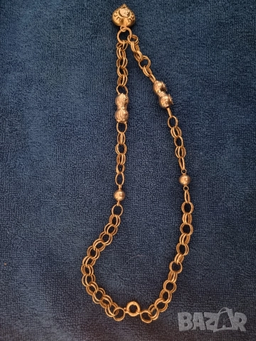 133 лв/гр! Златен ланец 14к 20,24 гр., снимка 2 - Колиета, медальони, синджири - 52689736
