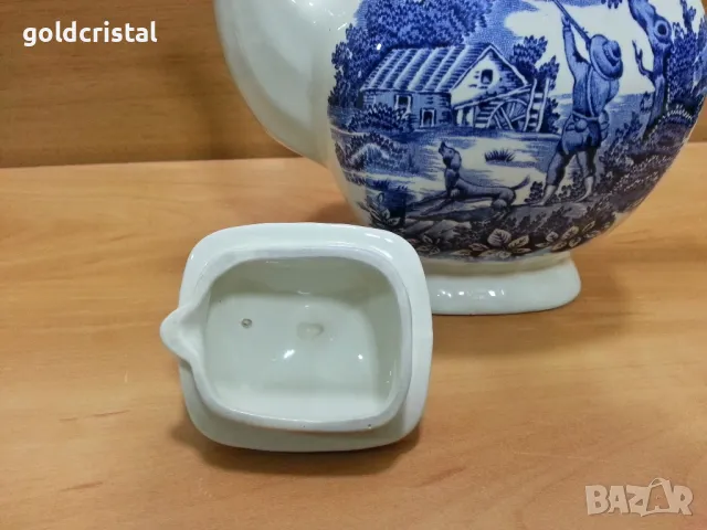 английски порцелан чайник , снимка 3 - Антикварни и старинни предмети - 49777237