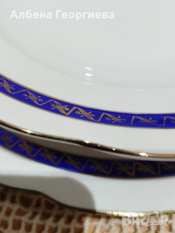 Полски порцеланов комплект  за хранене  ,,Ćmielów"💐, снимка 7 - Сервизи - 53081477