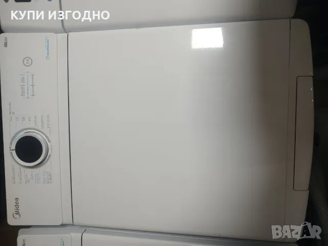 Пералня с горно зареждане Midea MF10ET80B, снимка 1 - Перални - 48593320