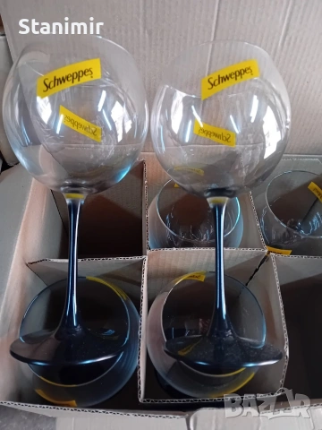 Стъклени чаши - коктеилни, снимка 4 - Други стоки за дома - 53697328