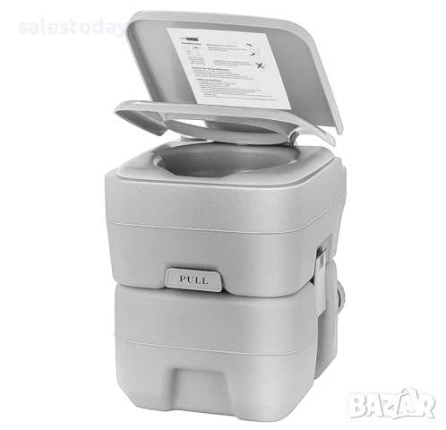 Тоалетна за къмпинг, 20л., преносима химическа тоалетна или портативна тоалетна, снимка 4 - Други - 46914277