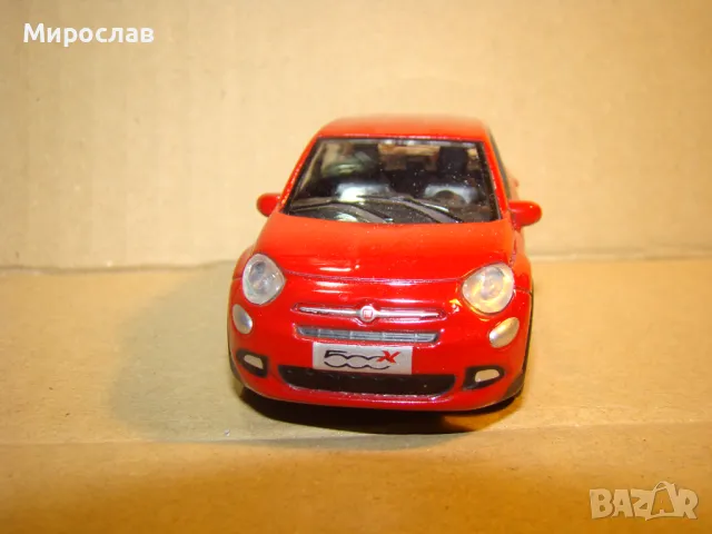 1:43 MONDO MOTORS FIAT 500 X ИГРАЧКА КОЛИЧКА МОДЕЛ, снимка 2 - Колекции - 48158428