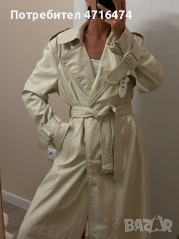 Тренчкот от Зара, снимка 7 - Палта, манта - 53586593