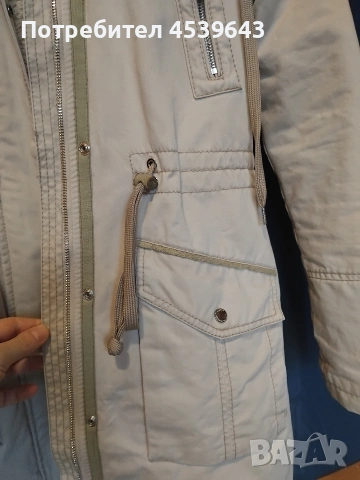 Дамско зимно яке парка XS, снимка 4 - Якета - 53289041