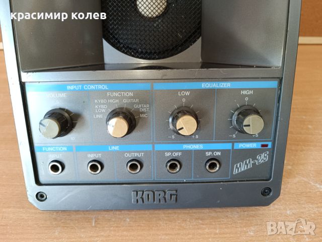 комбинирано кубе /китара , синтезатор/"KORG MM-25", снимка 3 - Тонколони - 45401171