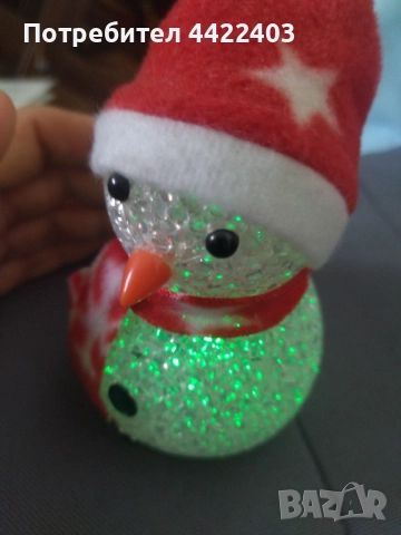 Снежно човече светещо, снимка 4 - Декорация за дома - 52772094