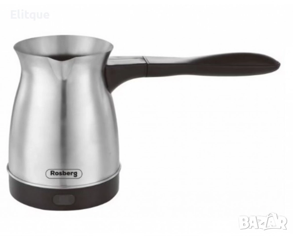 Джезве електрическо Rosberg, 600W, 500мл., инокс, 2 ГОДИНИ ГАРАНЦИЯ, снимка 5 - Друга електроника - 52895162