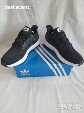 Маратонки Adidas Cloudfoam Comfort – 44.5 EU – добро състояние черно и бяло black white, снимка 7 - Маратонки - 53941309