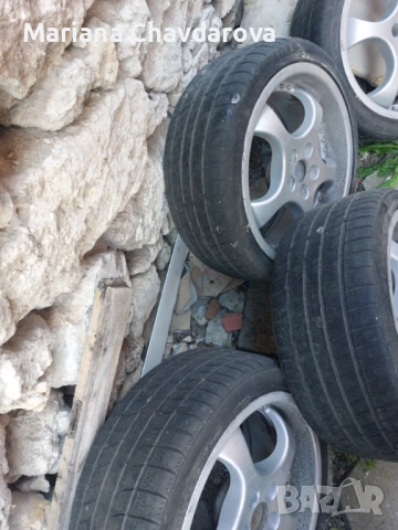 Джанти с гуми за голф 5 туаран , снимка 3 - Гуми и джанти - 54173883