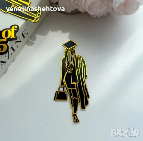 2 броя Class off 2026 топер за декорация на торта завършване , снимка 4 - Други - 54111779