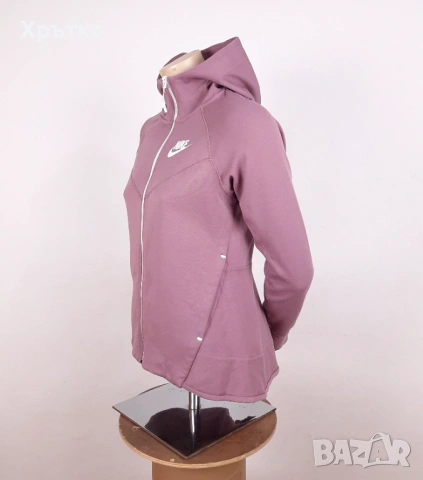 Nike Tech Fleece Windrunner - Оригинално дамско горнище размер M, снимка 4 - Спортни екипи - 53927187