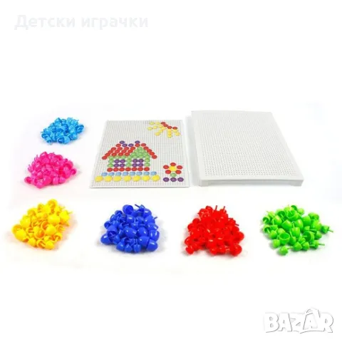 Мозайка за деца 192 части, творчески комплект , снимка 2 - Игри и пъзели - 49868876