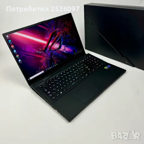 ASUS ROG Zephyros S17/17,3” 4K 165Hz/RTX 3080 16GB DDR6/i7-11800H/2TB, снимка 3 - Лаптопи за игри - 47073032