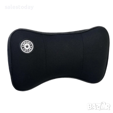 Възглавница за кола, за монтаж на подглавник, черна, 1бр, снимка 2 - Аксесоари и консумативи - 52811378