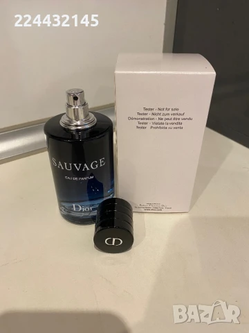 Christian Dior Sauvage  EDP 100мл тестер , снимка 2 - Мъжки парфюми - 18778686