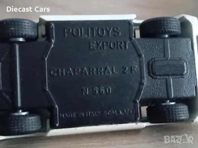 Porsche, Chaprral, Ghia, Lotus,Lancia, Iso Grifo, OSI Bisiluro, Polistil, Politoys 1:43, снимка 5 - Колекции - 50046915